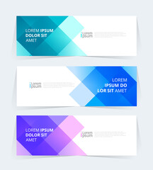 Fototapeta premium Vector abstract graphic design Banner Pattern background template.