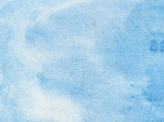 Abstract watercolor vector grunge background banner. Blue watercolor vector splash background.