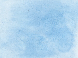 Abstract watercolor vector background, light-blue watercolor vector splash background, vector grunge watercolor brush