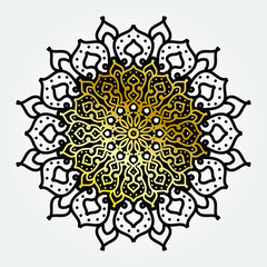 decorative concept abstract mandala illustration. EPS 10