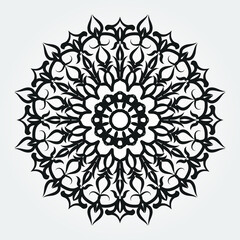 decorative concept abstract mandala illustration. EPS 10
