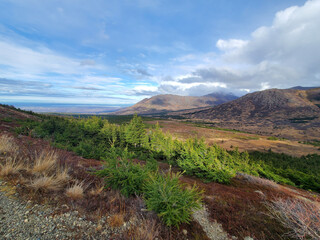 path in the mountains