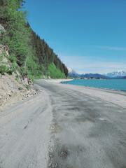 road to the sea