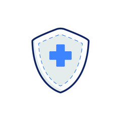 Medical_insurance vector icon illustration sign