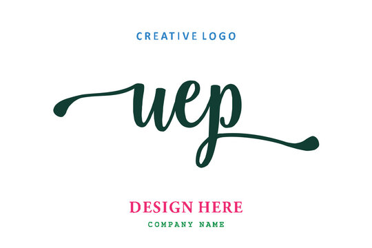 UEP lettering logo is simple, easy to understand and authoritative