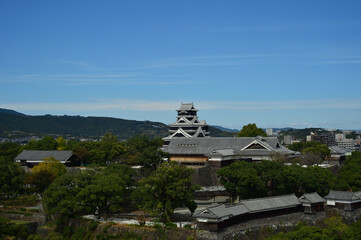 Fototapeta premium 熊本城、復旧後