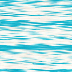 Space dyed coastal marl stripe texture background. Seamless jersey fabric effect repeatable swatch. Coastal marine summer style. 
