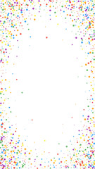 Fototapeta premium Festive fetching confetti. Celebration stars. Rain