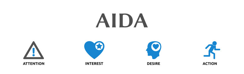 Banner zum Thema: AIDA
 - obrazy, fototapety, plakaty