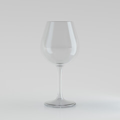 3d rendering different kinds cups