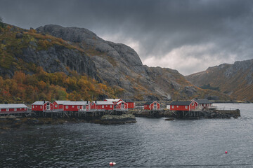 Nusfjord, Lofoten, Norwegen