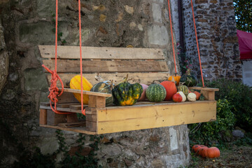 balan&ccedil;oire courges