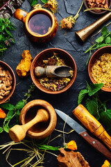 Healing herbs,herbal medicine