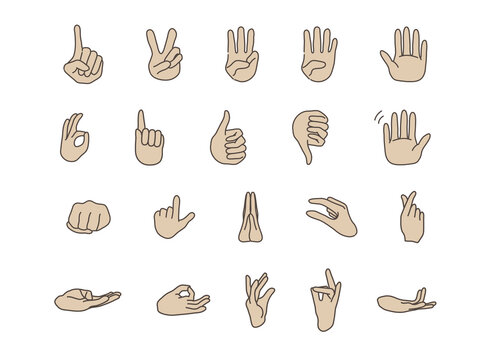 5 210 Best ハンドサイン Images Stock Photos Vectors Adobe Stock