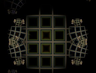 Imaginatory fractal abstract background Image