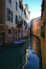 a little canal in Venice