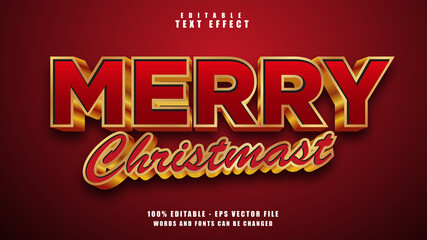 Merry Christmas Text Effect Style