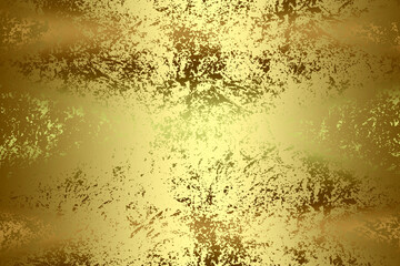 Golden Abstract  decorative paper texture  background  for  artwork  - Illustration