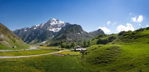 Photo sur Plexiglas Mont Blanc les chapieux, aiguille des glaciers, bourg st maurice