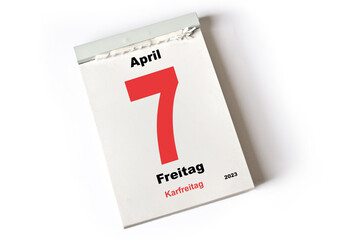 7. April 2023 Karfreitag