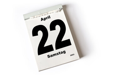 22. April 2023