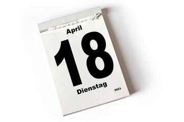 18. April 2023