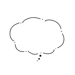 もくもくのセリフの吹き出し　漫画