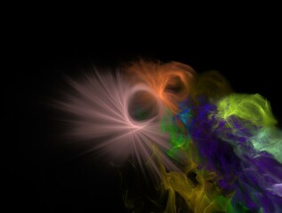 Imaginatory fractal abstract background Image