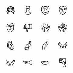 hand drawn Icons - Doodles, vector