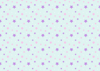 little star with pastel tone seamless pattern vector ep78