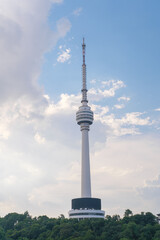 Fototapeta premium Wuhan city skyline scenery in Hubei, China
