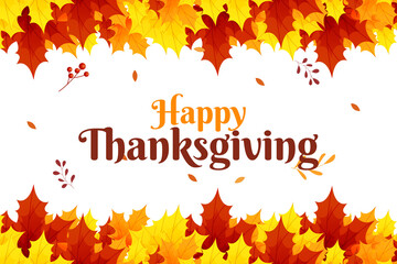 thanksgiving autumn background template