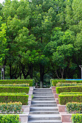 Wuhan city skyline scenery in Hubei, China