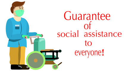 Guarantee of social assistance to everyone 