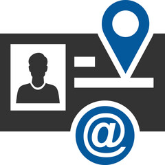 visiting card details