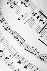 Fototapeta premium music notes background