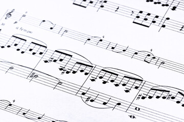 music sheet music