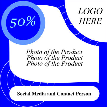 social media design, brochure