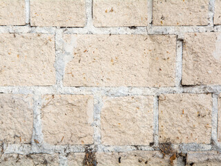 Weathered vintage brickwall with copyspace 