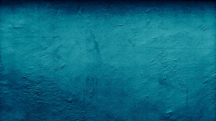texture grunge blue background of old wall cement 