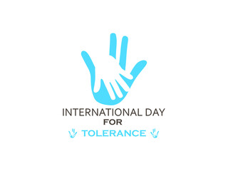 International Day for Tolerance Vector Illustration.