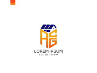  ACG Solar logo Creative And Professional Design. Design For Mordan Solar Company Logo..svg