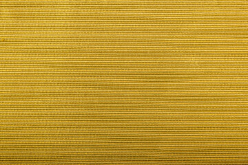 Factory fabric of red color . Close-up long and wide texture of natural red fabric. Fabric texture of natural cotton or linen textile material. Red canvas background