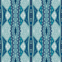 Geometric ethnic pattern. Peruvian textile design. Art native background. Abstract american maya ornament. Seamless ethnic pattern. Hand drawn african texture. Traditional tribal illustration.