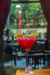 cocktail in the bar