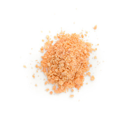 Roasted Peanuts isolated on white background.