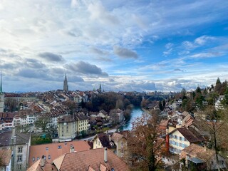 Bern old town landscape, Switzerland