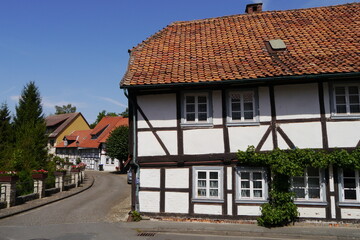 Fachwerkhäuser in Hornburg
