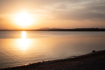 Sunset at Lake