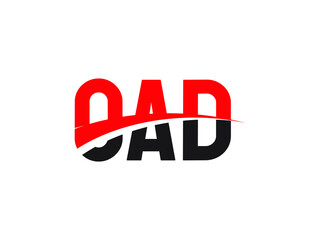 OAD Letter Initial Logo Design Vector Illustration